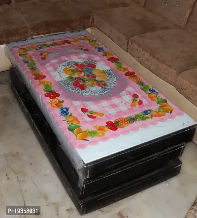 Winner Center Multi Color Table Cover Plastic Waterproof PVC Floral Print Size- 145* 90 cm.TC-06-thumb2