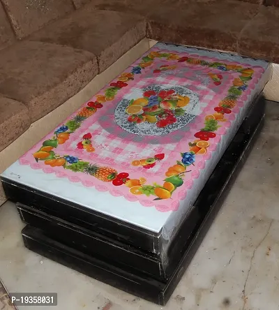 Winner Center Multi Color Table Cover Plastic Waterproof PVC Floral Print Size- 145* 90 cm.TC-06-thumb0