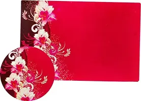 Winner Multi-Coloured Floral Print Table Placemats - Set Of 6 Table Mats-NTM-01-thumb2