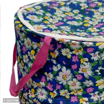 Winner 19 L Multicolor Polyester Floral Print Round Folding Laundry Bag 36 x 42 CM-thumb4