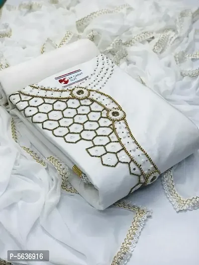 Exclusive Cotton Dress Material with Dupatta