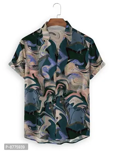 Multicoloured Rayon Casual Shirts For Men-thumb0