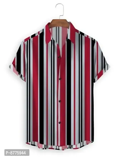 Trendy Rayon Short Sleeve Shirt For Men-thumb0