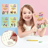 Magic Book Copy book set For Kids set of (4 book +1 pen +10 Refill)  children, it's important for them to go to preschool education which is easier to correct the gesture and writing method of holding-thumb1