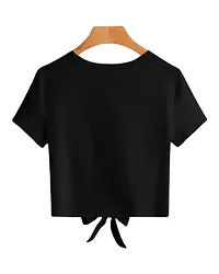 JMD Collection Round Neck top (Small,Black)-thumb3