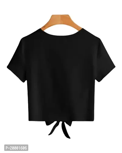 JMD Collection Round Neck top (Small,Black)-thumb4