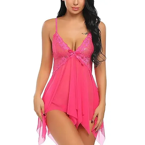 LPL Womens Self Design Babydoll