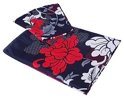 Printed Bedsheet for Double Bed Size with 2 Pillow Cover-thumb1