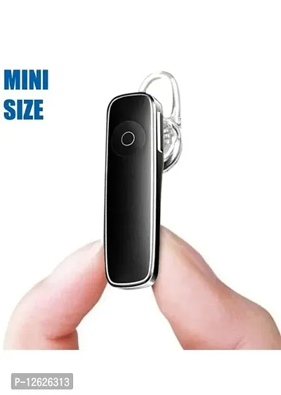 Mini K1 Stylish, Single Ear Wireless Bluetooth Headset Universal Earphone with Mic to Support Handsfree Calling for Smartphones  Tablets-thumb4