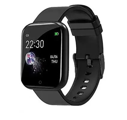 Dicto Id116 Plus Smart Band Fitness Tracker Smartwatch Black Strap Free Size-thumb0