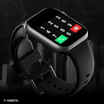 T500 Smart Watch Bluetooth Smart Wrist Watch with Touch Screen for Smartphones Bluetooth Smart Unisex Watch for Boys, Girls, Mens and Womens,Smart Watch-Black Color-thumb3