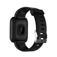 Smart Band Id116 Fitness Band Tracker Watch With Activity Tracker Functions Like Steps Counter Calorie Counter Color Display 1 3 Inch Black-thumb3