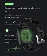 MID116 Fitness Smart Band Activity Tracker Smartwatch with Sleep Monitor, Step Tracking, Heart Rate Sensor for Men, Women, Kids (Black)-thumb2