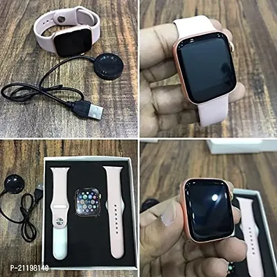 X9 New SMART WATCH 2023 latest version T500 Pink Full Touch Screen Bluetooth Smartwatch with Body Temperature, Heart Rate  Oxygen Monitor Compatible with All 3G/4G/5G Android  iOS3