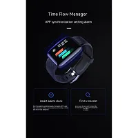 Taken  smartwatches id116 Fit Watch for Man Women: Android iOS Sleep Heart Rate Blood Oxygen Weather Breath Training IP68 Waterproof 8 Sports 1.69Inch-thumb2
