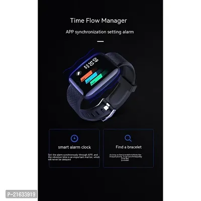 Taken  smartwatches id116 Fit Watch for Man Women: Android iOS Sleep Heart Rate Blood Oxygen Weather Breath Training IP68 Waterproof 8 Sports 1.69Inch-thumb3