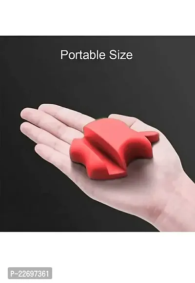 Portable Multi Angel Mobile Phone Apple Shape Stand (Holder) (Color as per Availability)-thumb2