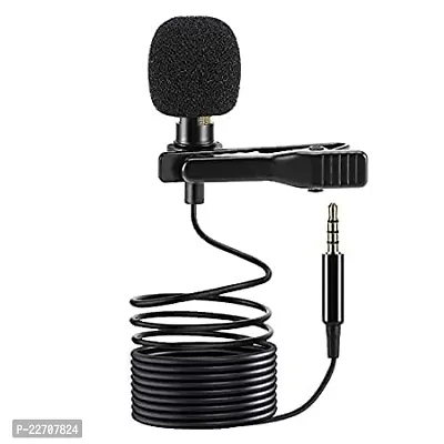 Professional Y21 Collar Mic for YouTube Grade Lavalier Microphone Easy Clip On System shy; Perfect for Recording Voice/Video Conference/Podcast/i-Phone/Android-thumb0