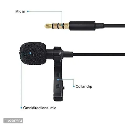 Professional Y21 Collar Mic for YouTube Grade Lavalier Microphone Easy Clip On System shy; Perfect for Recording Voice/Video Conference/Podcast/i-Phone/Android-thumb5