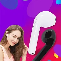 Latest  i7S TWS Twins Wireless Ear buds Bluetooth Headset  (White, In the Ear)-thumb1