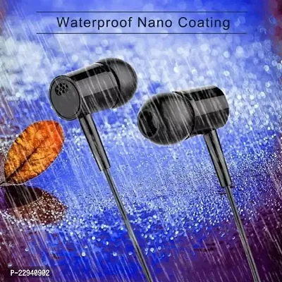 VNP Stereo Bass Earphone Regular Wired Earphone With Mic-thumb0