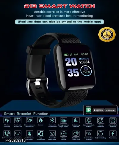 Ditto ID116 Plus Smart Bracelet Fitness Tracker Color Screen Smartwatch Heart Rate Blood Pressure Pedometer Sleep M