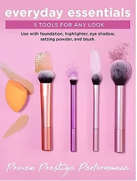 Artist Essentials Complete Face Makeup Brush Set for Makeup Artist Inspired Looks, 5 Count (Pack of 1)-thumb2