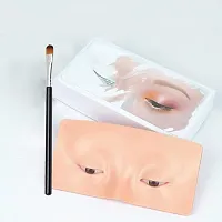 Makeup Practice Face Board, Silicone Makeup Face - Practice Skin Board: for Makeup Practice. Mask Skin Face Eye Makeup Practice for Beginner (SKIN Color, 1 Piece)-thumb4