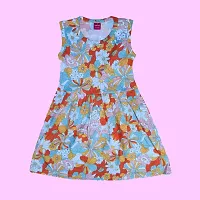 Stylish Multicoloured Cotton Printed Frocks Combo Of 2-thumb1