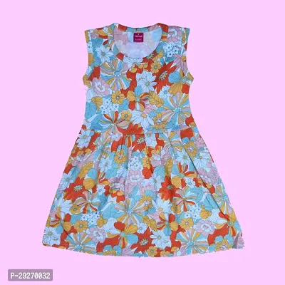 Stylish Multicoloured Cotton Printed Frocks Combo Of 2-thumb2