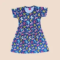 Stylish Multicoloured Cotton Printed Frocks Combo Of 2-thumb2