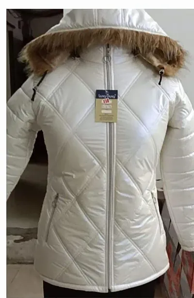 Stylish Synthetic Solid Jacket For Women