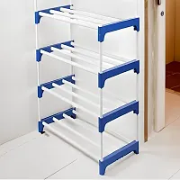 DEMARK Book Shelf Rack Stand for Home Multipurpose, Lightweight, Portable Storage Organizer for Home (4 LAYER)-thumb4