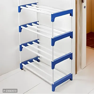 DEMARK Book Shelf Rack Stand for Home Multipurpose, Lightweight, Portable Storage Organizer for Home (4 LAYER)-thumb5