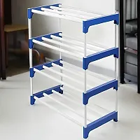 DEMARK Book Shelf Rack Stand for Home Multipurpose, Lightweight, Portable Storage Organizer for Home (4 LAYER)-thumb2