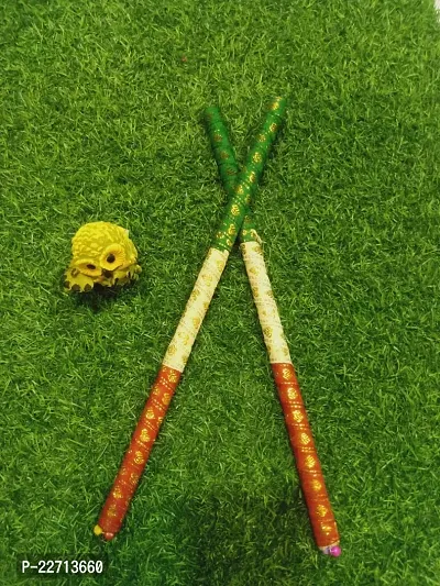 Traditional Wooden Dandiya Sticks For Special Navratri And Garba Fastival