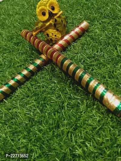 Traditional Wooden Dandiya Sticks For Special Navratri And Garba Fastival-thumb0