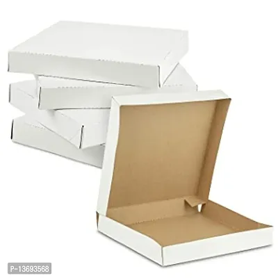 Classic 8 Inch White Pizza Box Pack Of 10