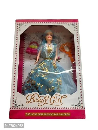 Princess Barbie Doll Set Dress Fashion Accessories Kit for Girl Kids