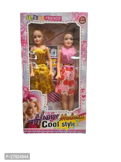 Princess Barbie Doll Set Dress Fashion Accessories Kit for Girl Kids-thumb0