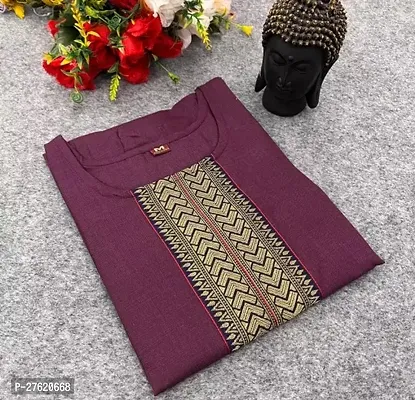 Fancy Cotton Kurtas For Women-thumb0