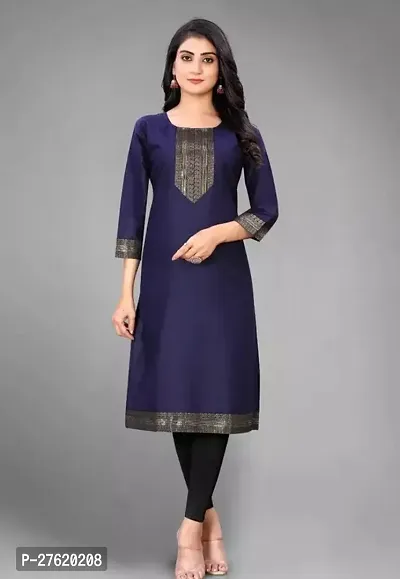 Fancy Cotton Kurtas For Women-thumb0