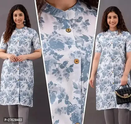 Fancy Cotton Kurtas For Women-thumb0