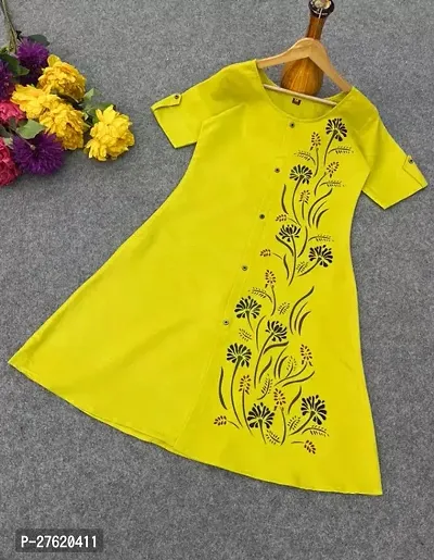 Fancy Cotton Kurtas For Women-thumb0