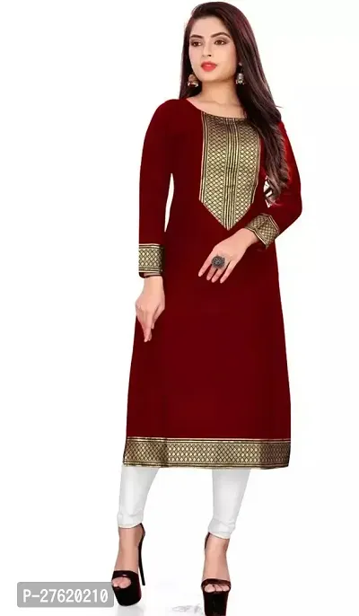 Fancy Cotton Kurtas For Women-thumb0