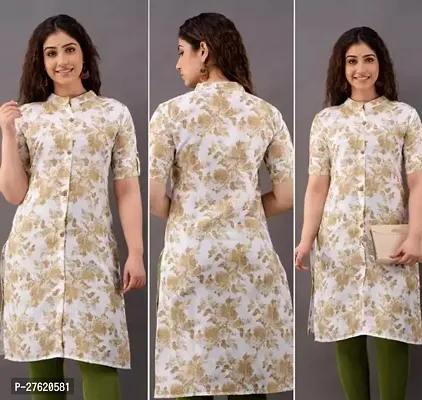 Fancy Cotton Kurtas For Women-thumb0