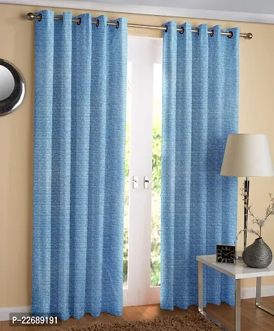 Stylish Polyester Eyelet Fitting Door Curtains