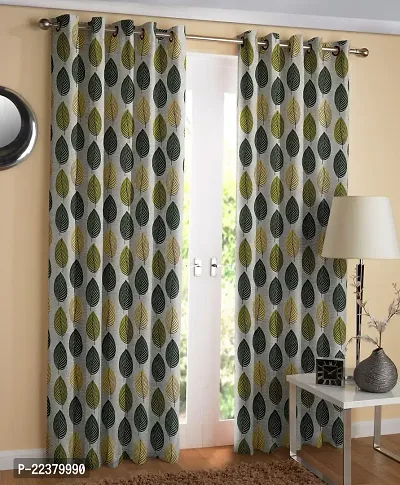 Stylish Polyester Eyelet Fitting Door Curtains