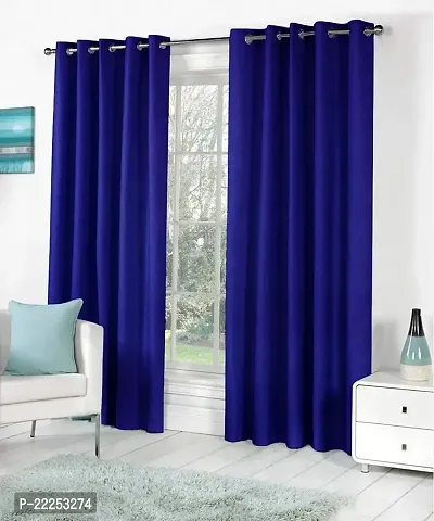 Stylish Polyester Printed Door Curtains, Pack Of 2