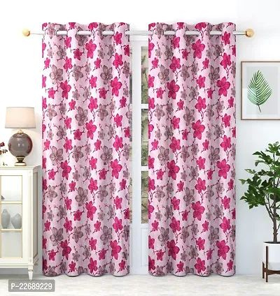 Stylish  Polyester Door Curtains-thumb0